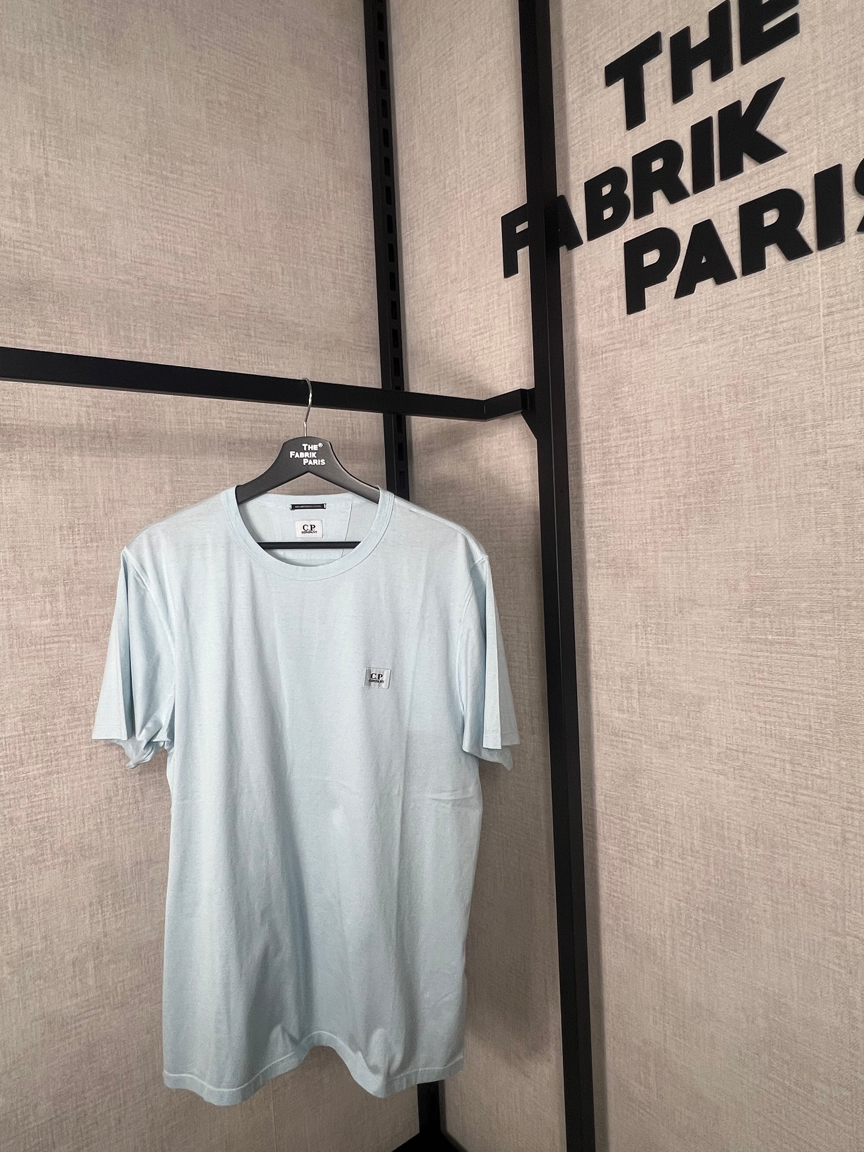 T-SHIRT JERSEY SHORT SLEEVE LOGO PATCH