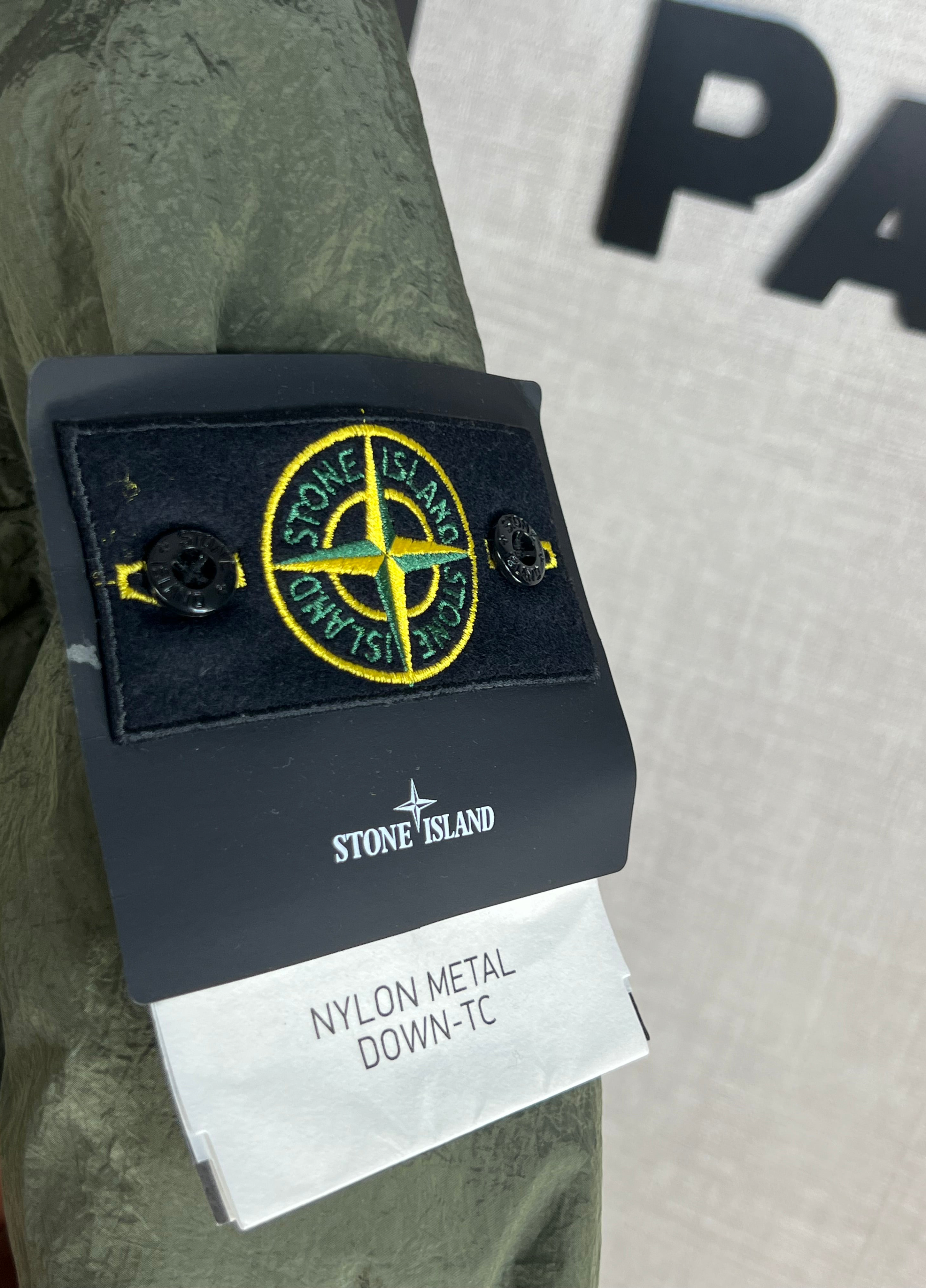JACKET NYLON METAL