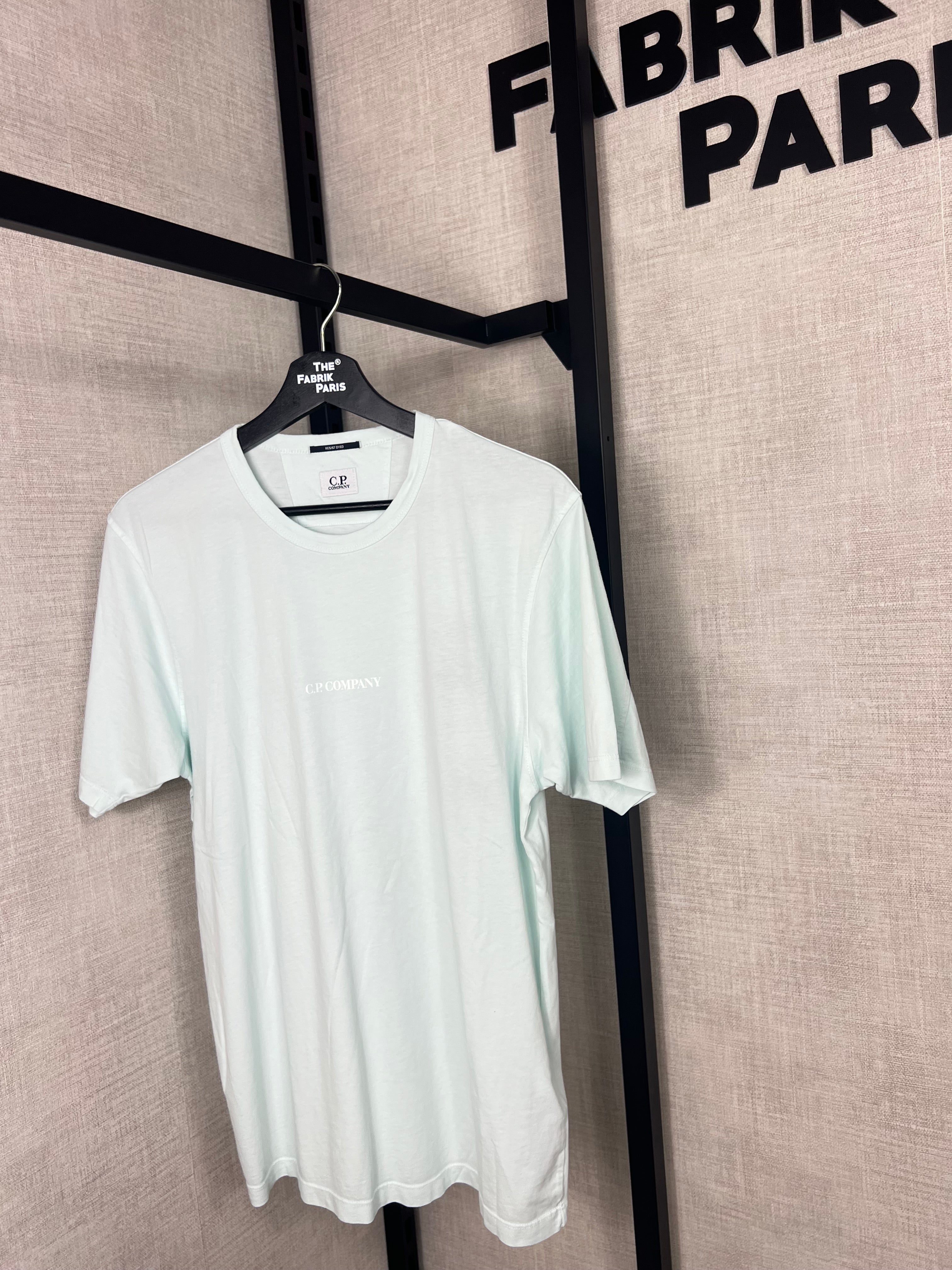 T-SHIRT 24/1 JERSEY SHORT SLEEVE  DYED LOGO