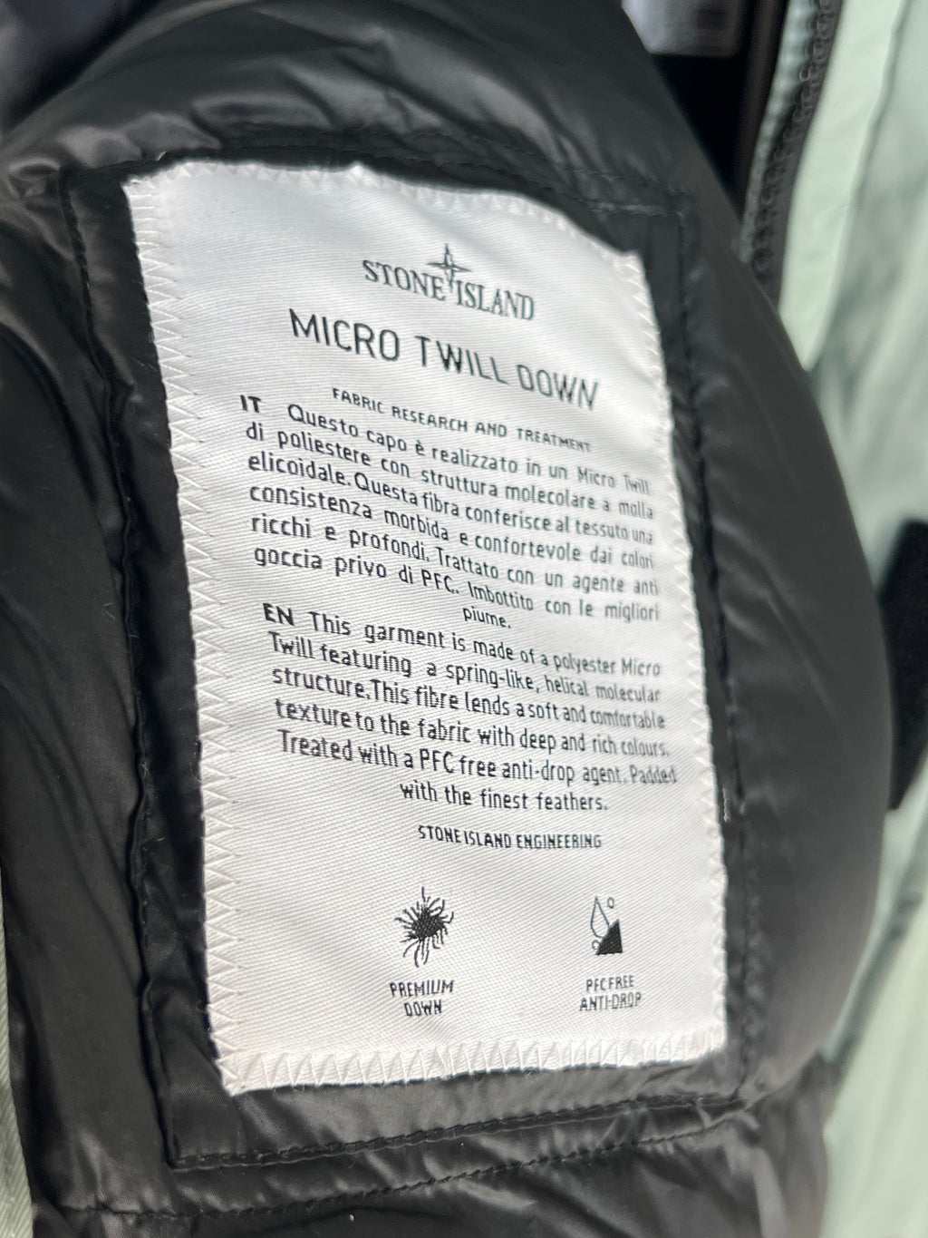 JACKET PARKA MICRO TWILL