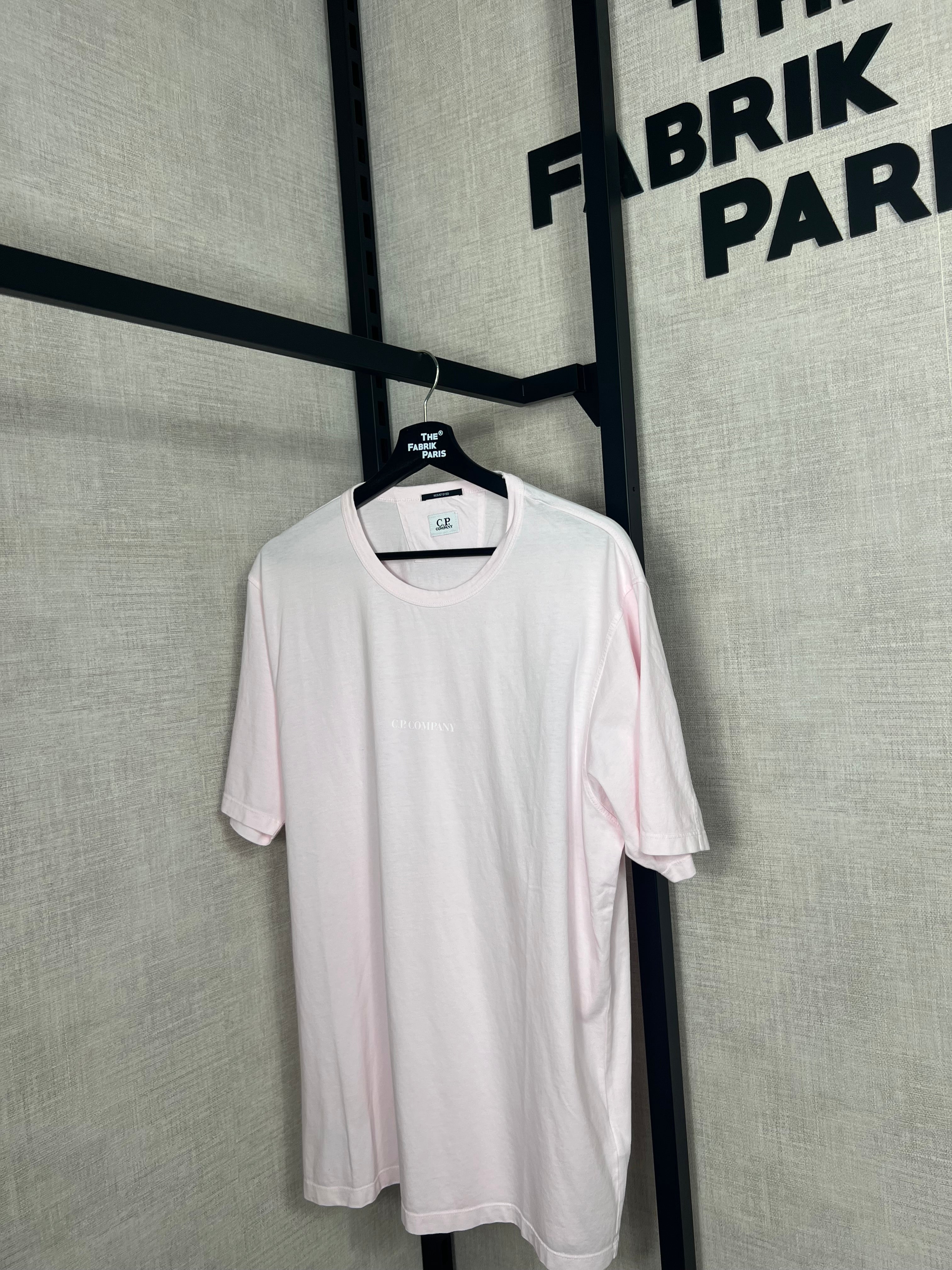 T-SHIRT 24/1 JERSEY SHORT SLEEVE DYED LOGO