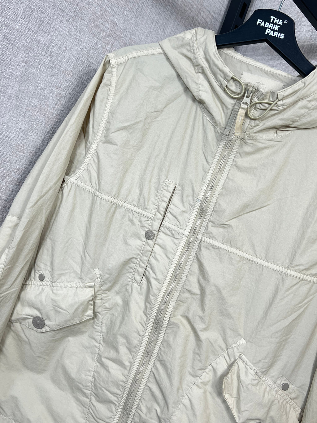 JACKET NYLON SMERIGLIATO GHOST PIECE