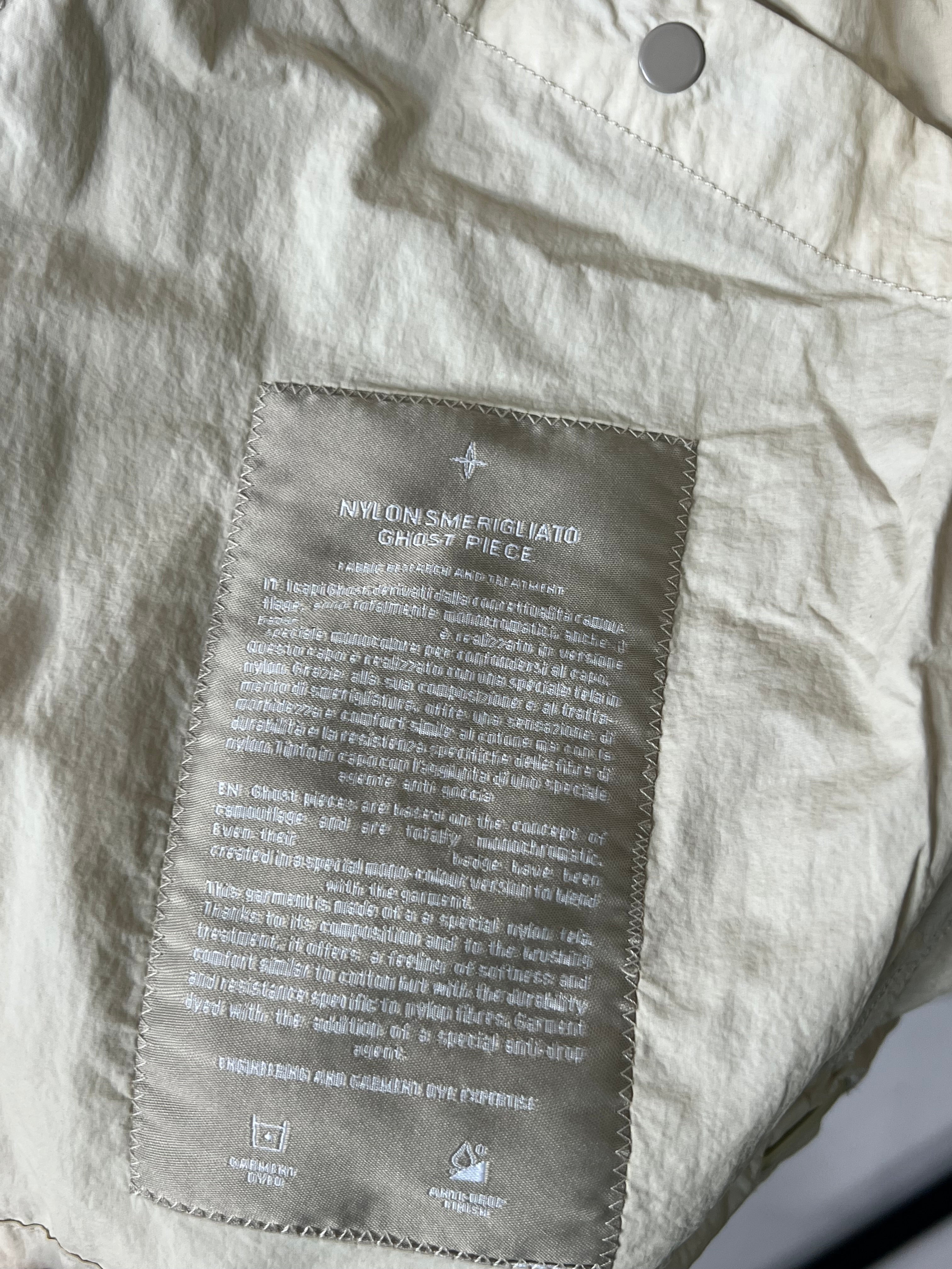 JACKET NYLON SMERIGLIATO GHOST PIECE