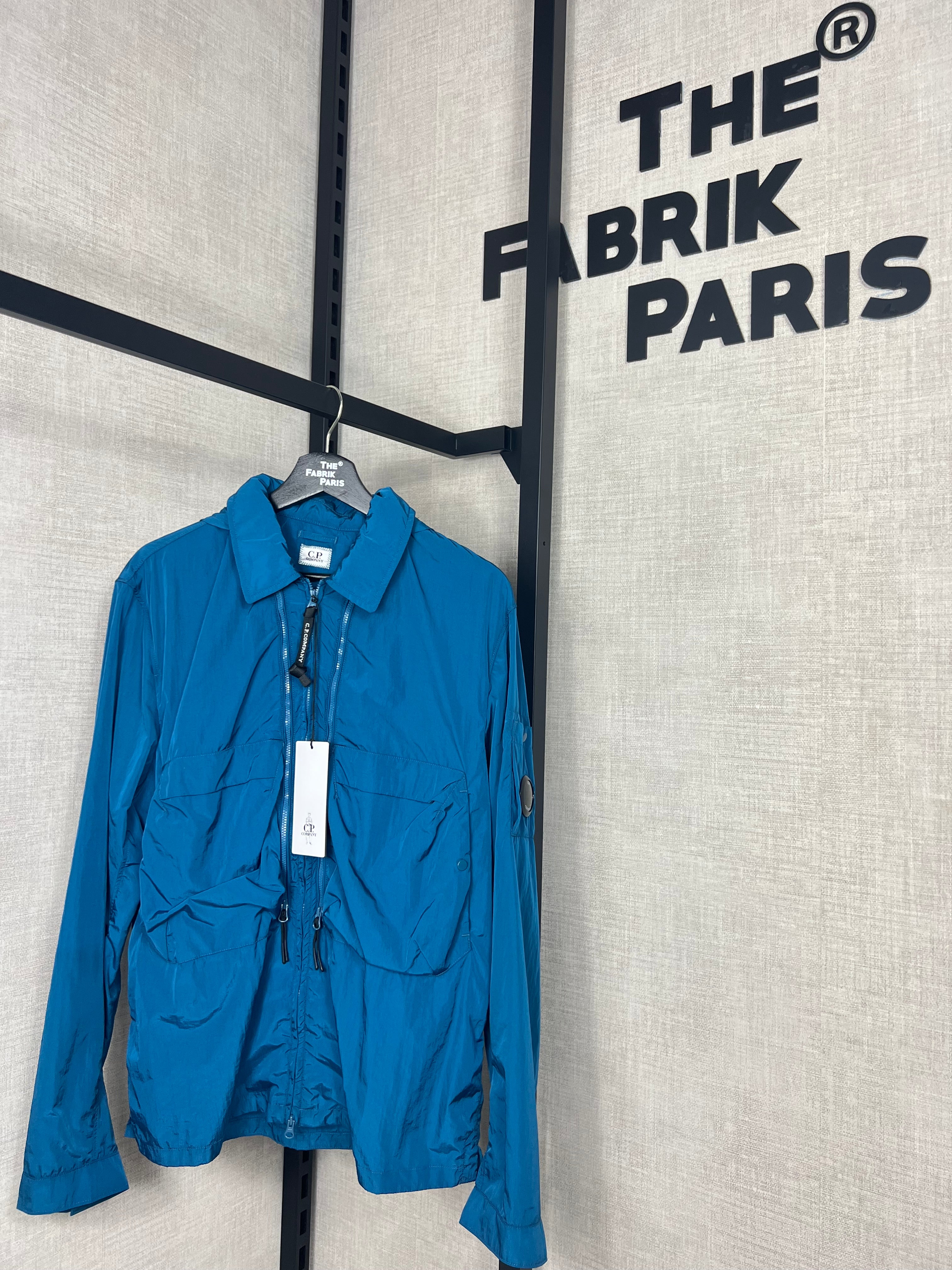 CHROME-R ZIPPED OVERSHIRT