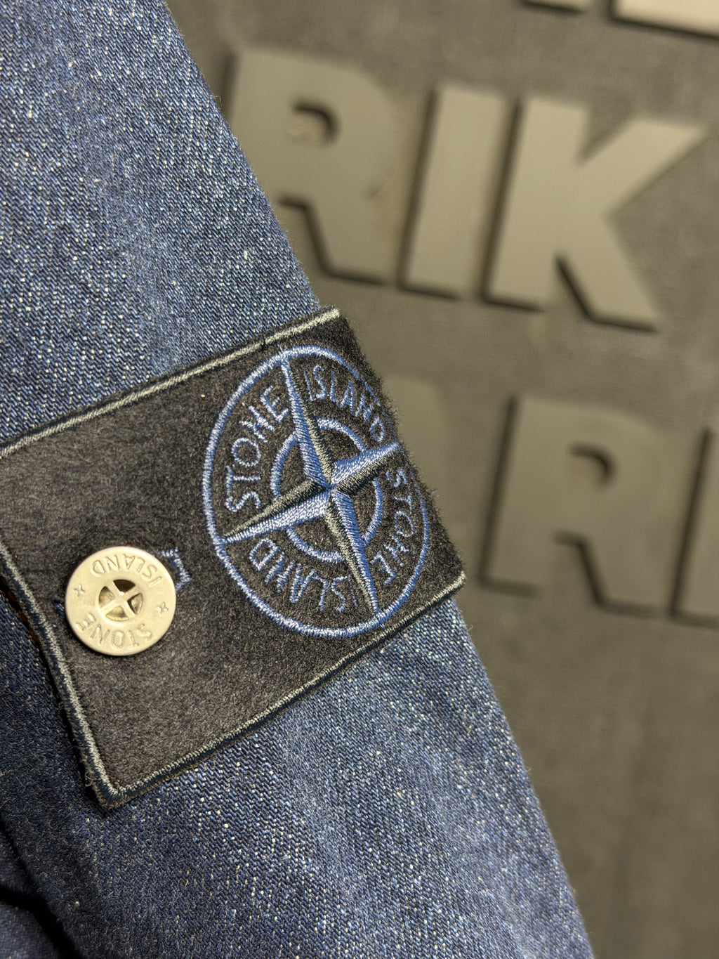 JACKET INDIGO DENIM-RINSED