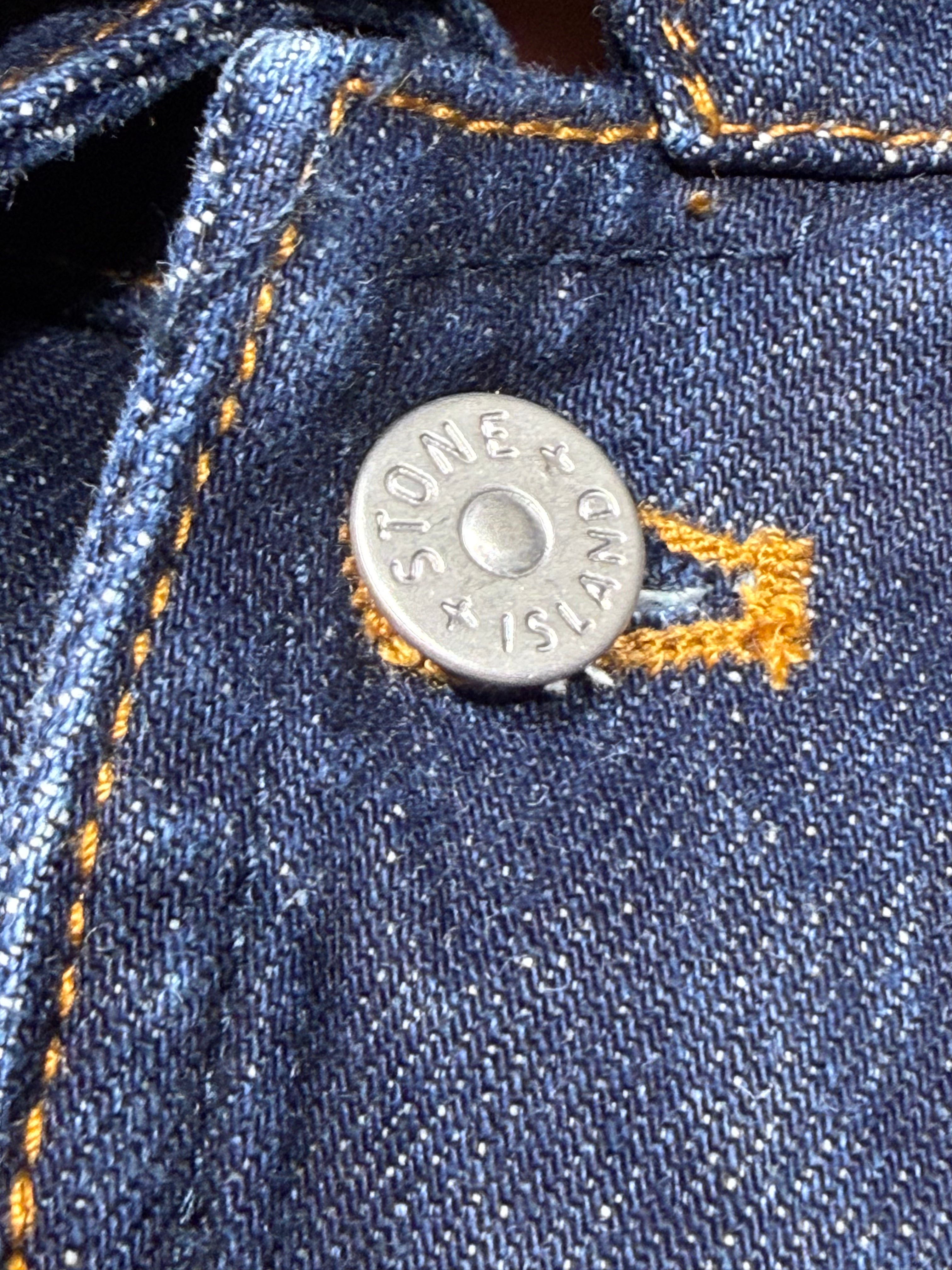 JACKET INDIGO DENIM-RINSED
