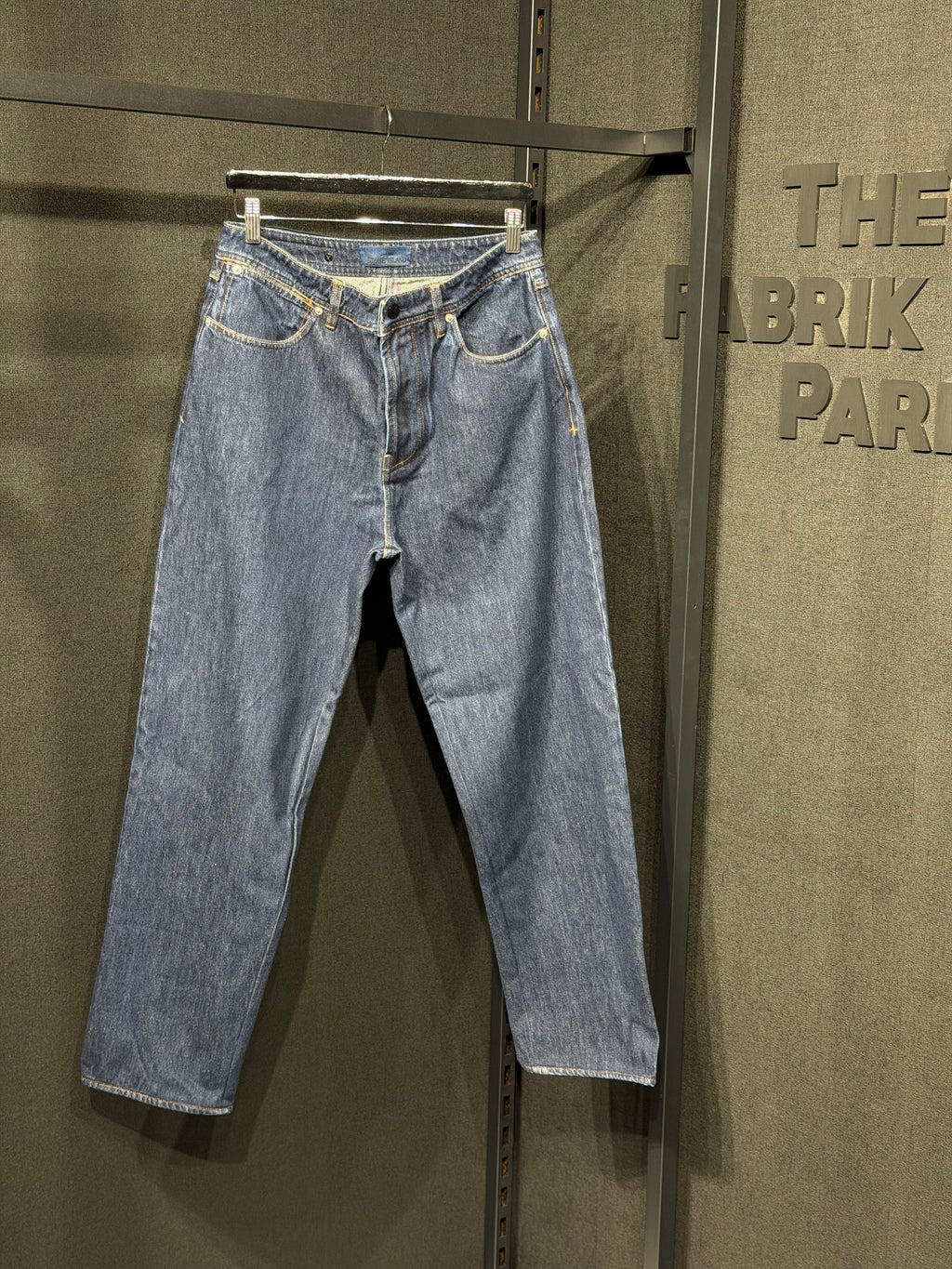 JEANS INDIGO DENIM-RINSED